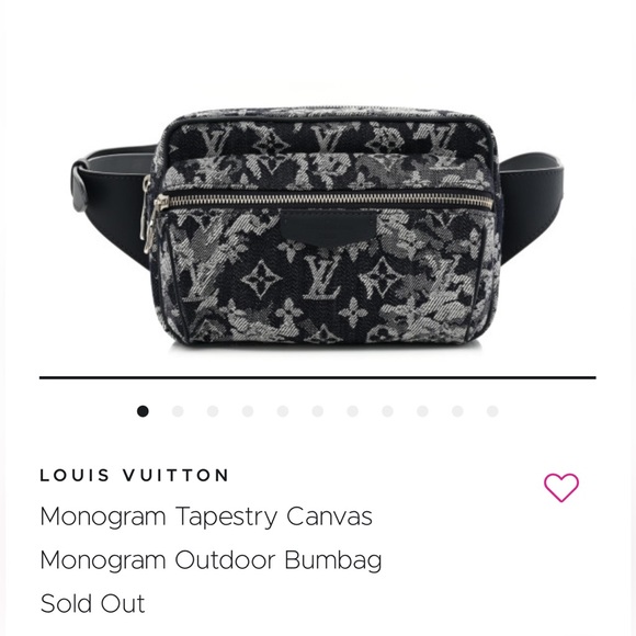 NWT Louis Vuitton Monogram Tapestry Outdoor Bumbag - Picture 11 of 12